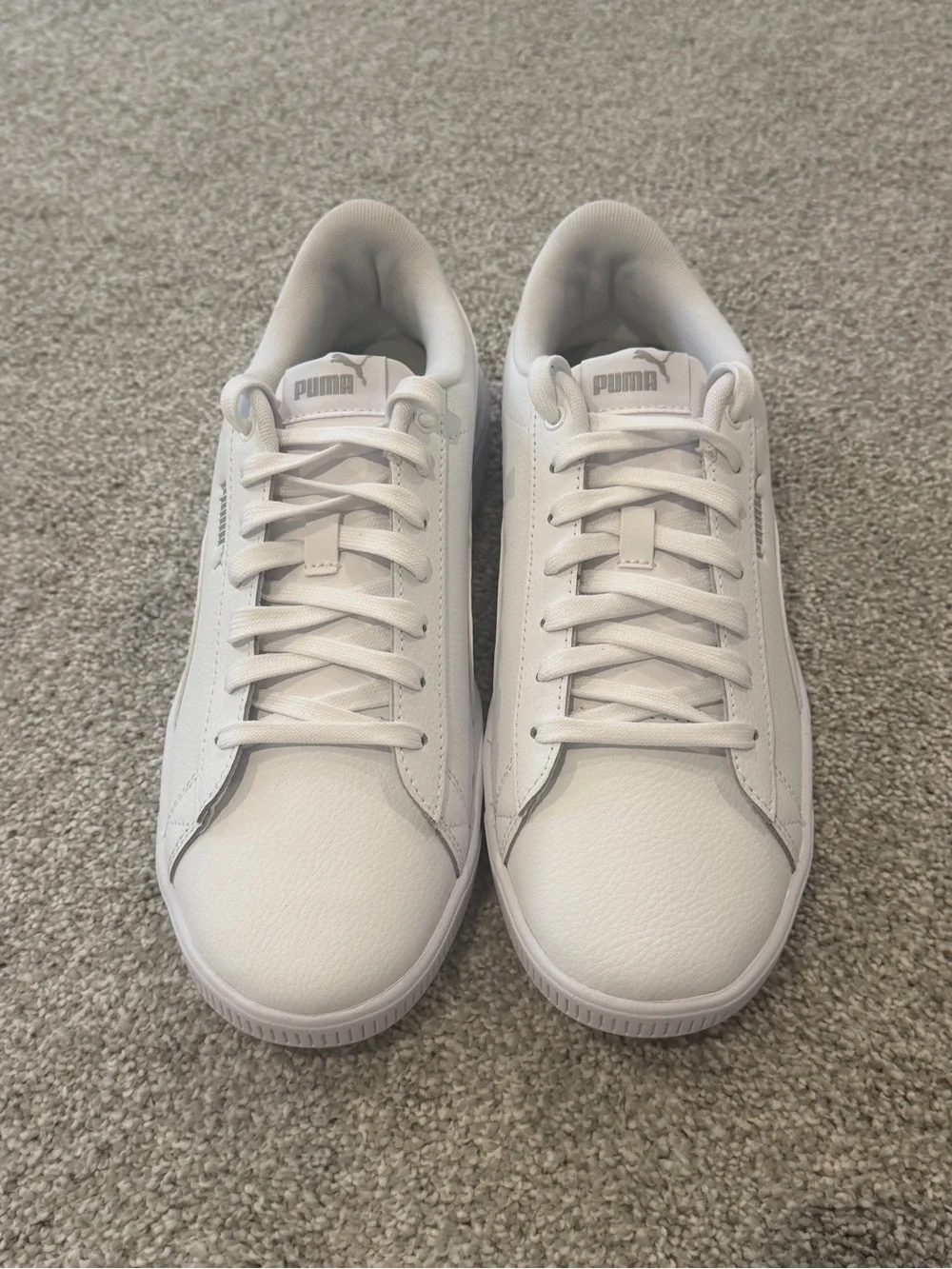Puma White Sneakers - Women's, 11